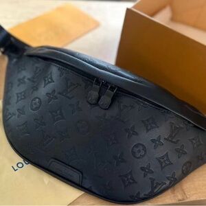 Louis Vuitton Black Monogram Belt Bag